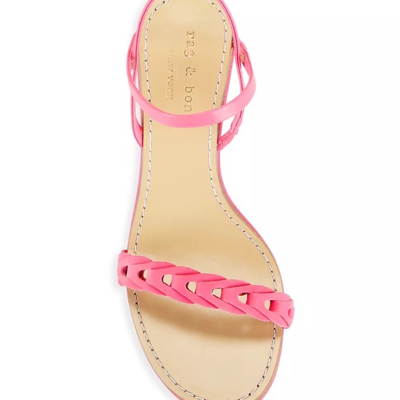 RAG & BONE women’s Infinity Cylinder Heel Slingback Sandals, size 39 - Picture 5 of 15